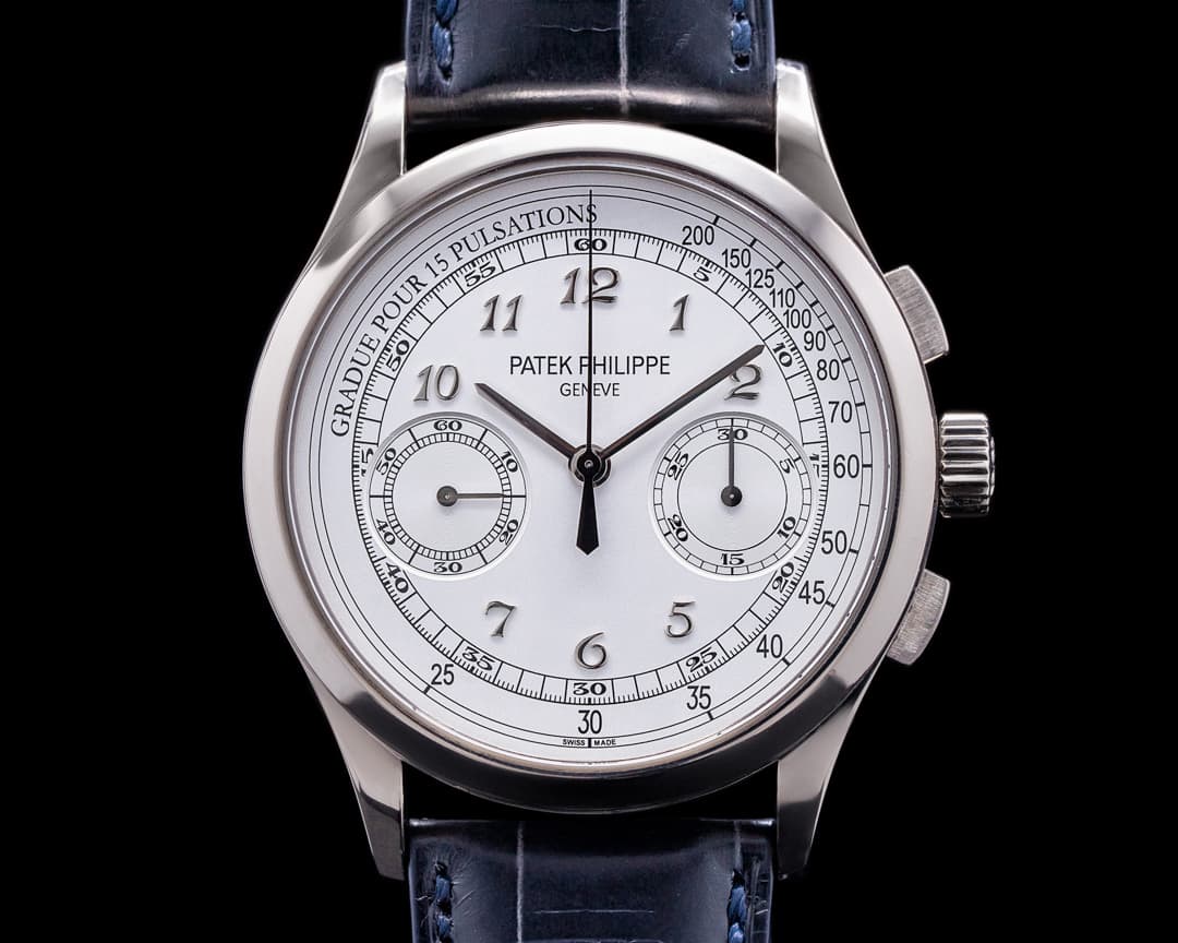 Patek Philippe Chronograph 5170G 18K White Gold / Silver Pulsation 