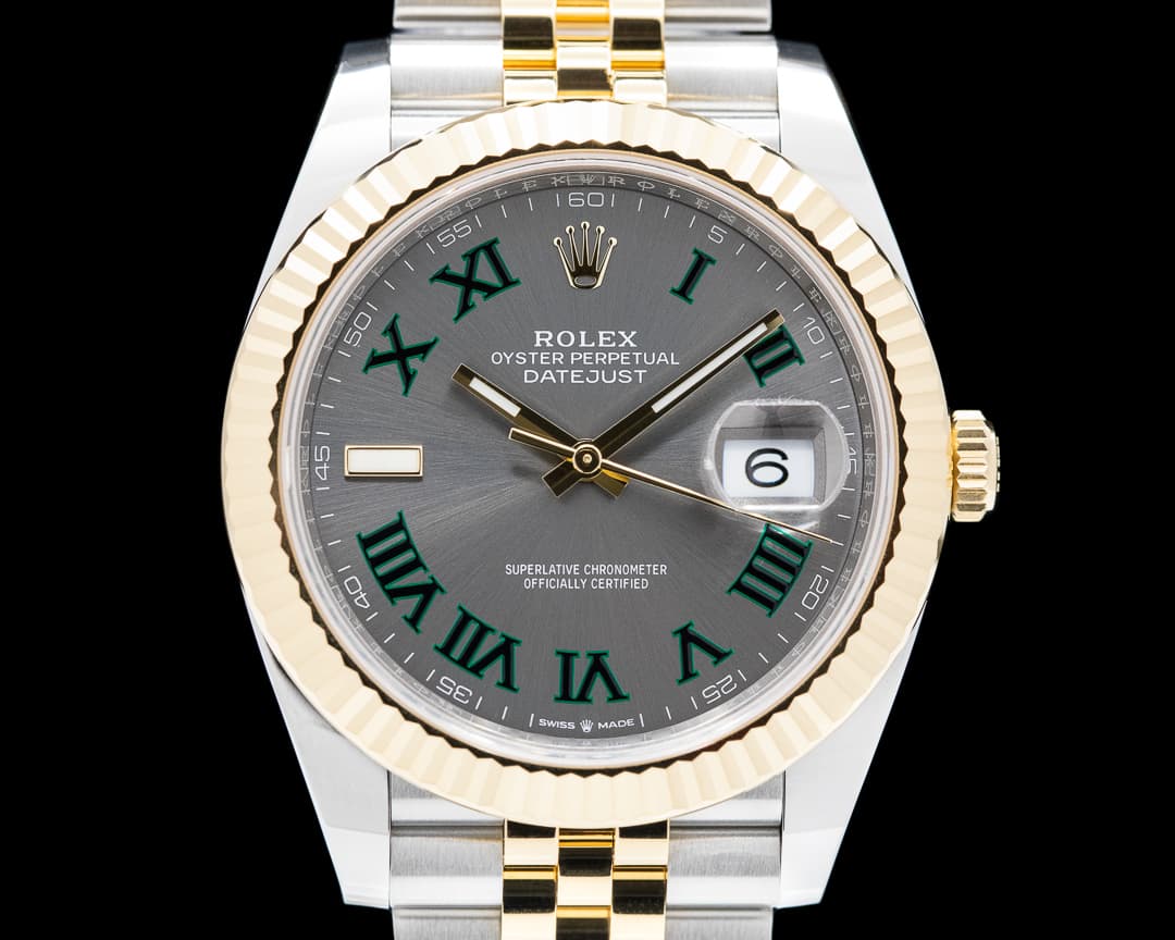 Rolex Datejust II 126333 "Wimbledon" Dial 18K / SS 41MM 2021