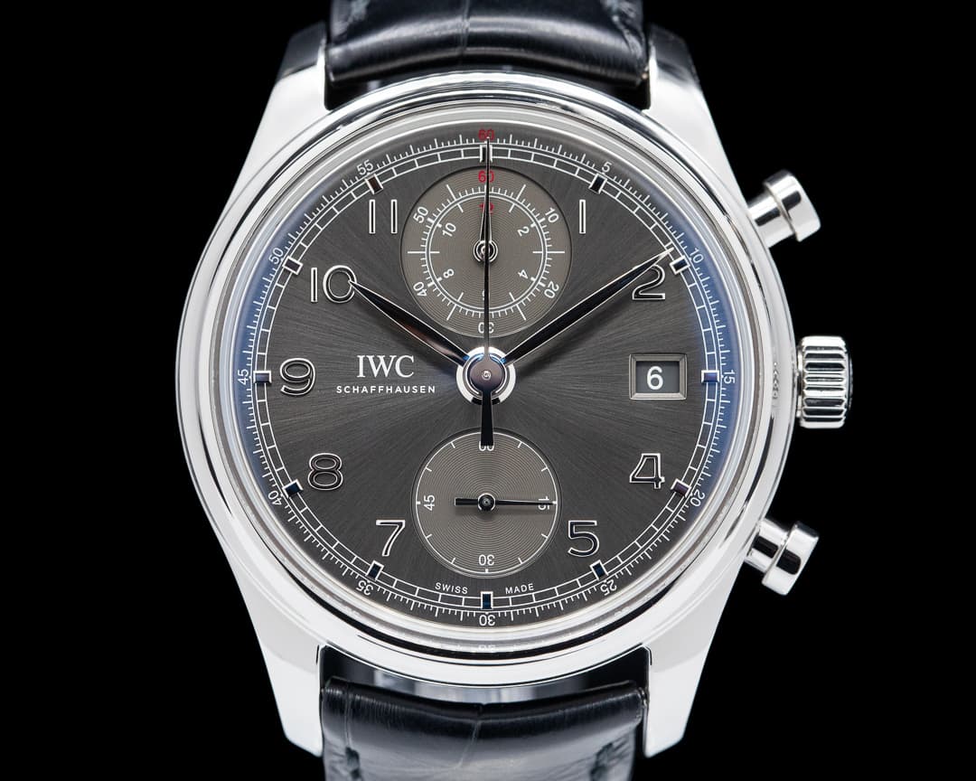 IWC Portuguese Chronograph Classic SS / Grey Dial 