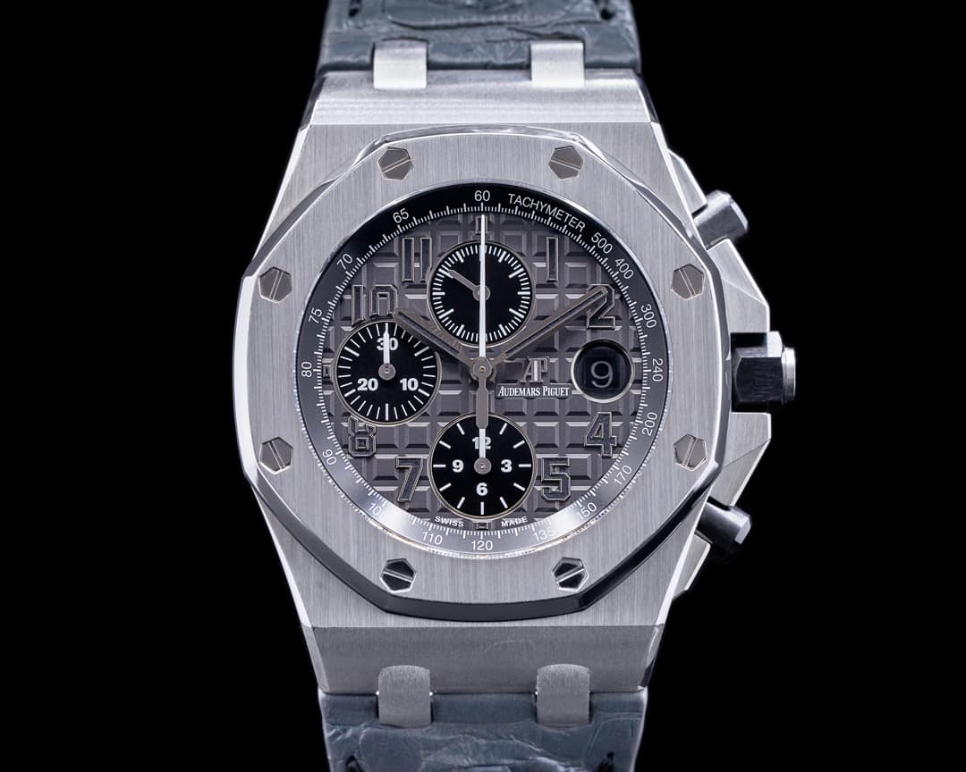 Audemars Piguet Royal Oak Offshore Slate Grey Dial SS 42MM "Elephant"