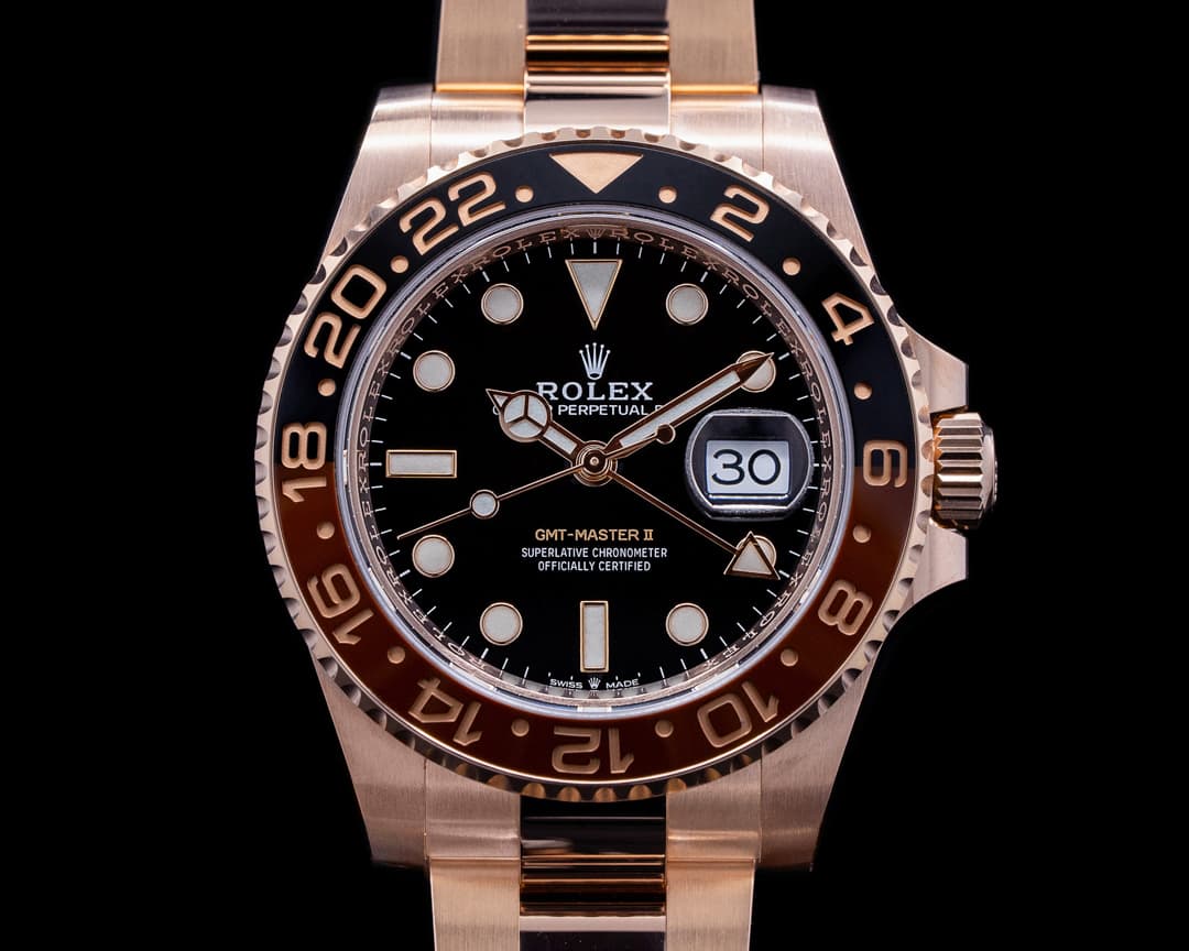 Rolex GMT Master II 126715 18K Everose Ceramic Root Beer 2022