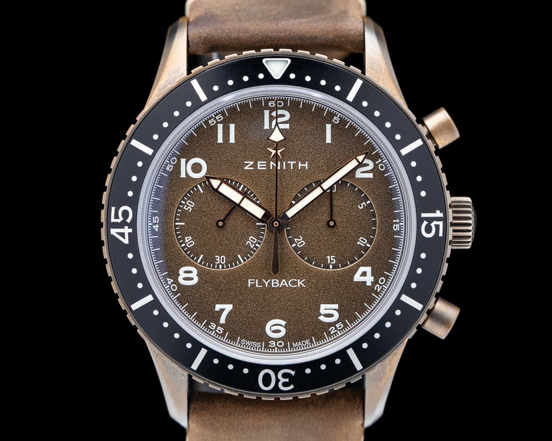Zenith Pilot Cronometro Tipo CP-2 Flyback Bronze