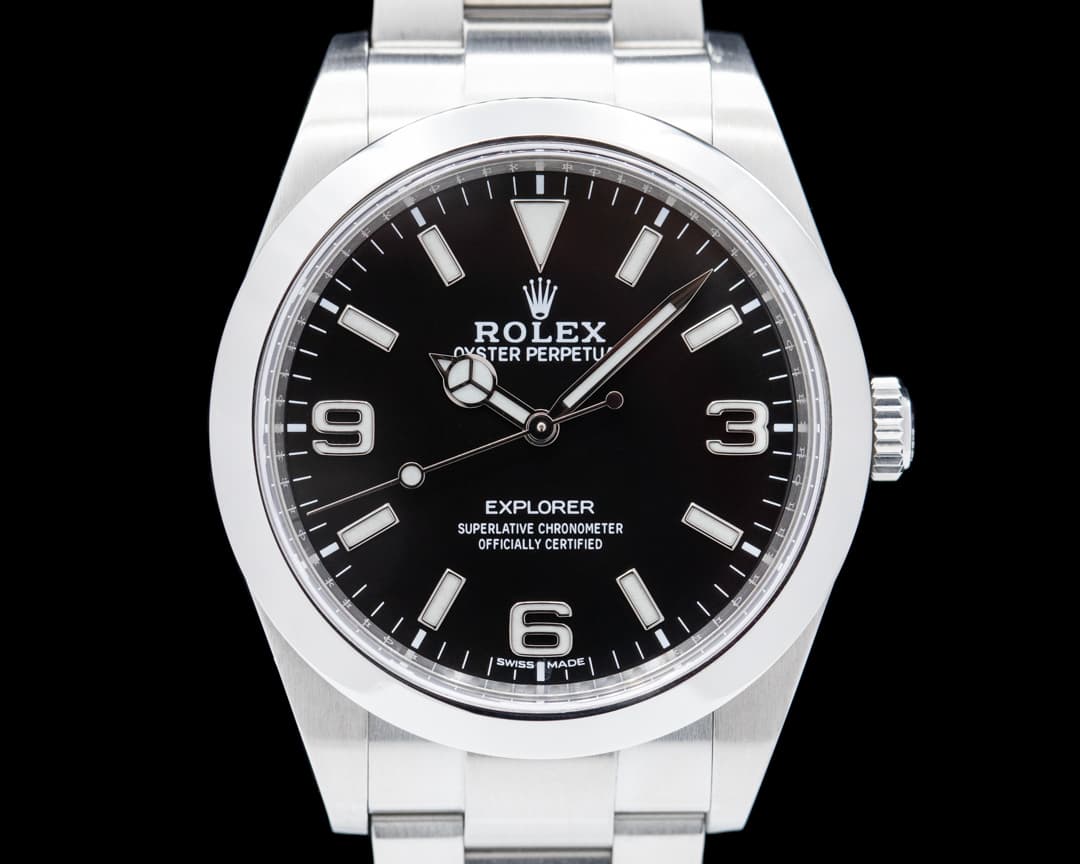 Rolex Explorer I 214270 39MM Mark 2 dial