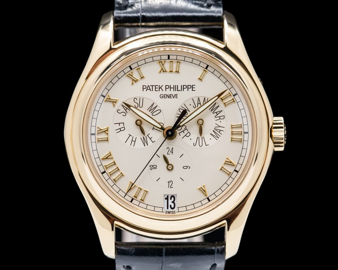 Patek Philippe Annual Calendar Cream Dial 18K Yellow Gold