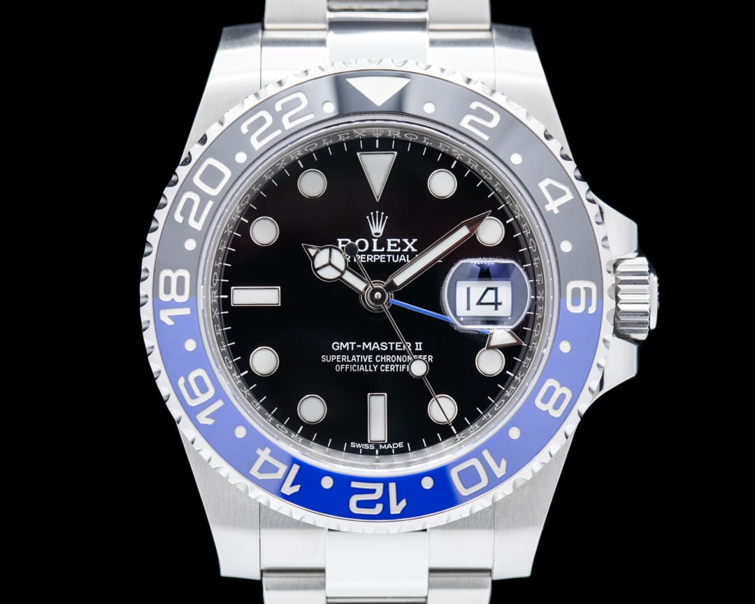 Rolex GMT Master II 126710 Ceramic "Batman" SS