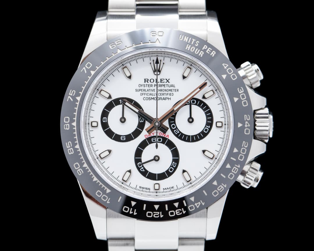 Rolex Daytona 116500 White Dial SS Undated Papers