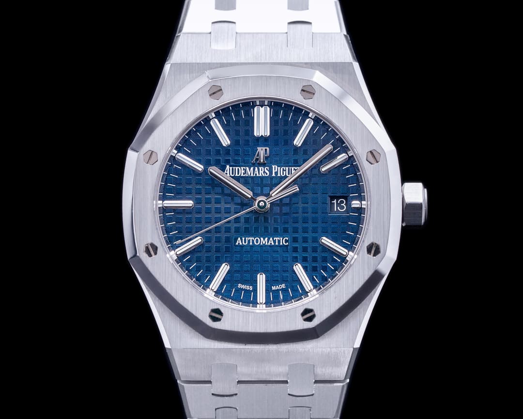 Audemars Piguet Royal Oak 15450ST Blue Dial SS