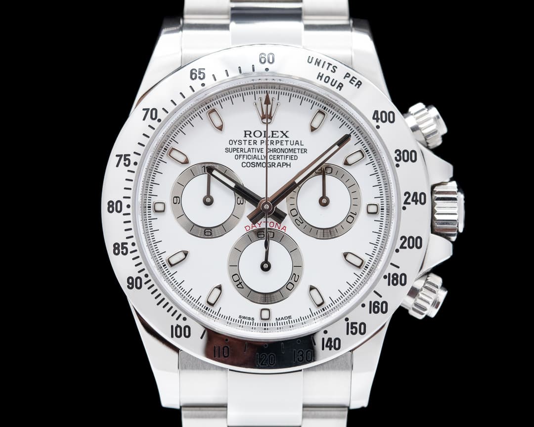 Rolex Daytona 116520 White Dial SS "APH Dial"