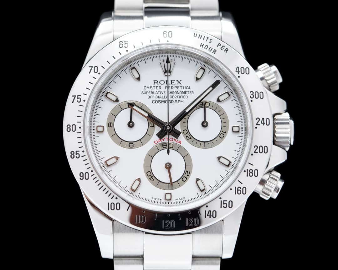 Rolex Daytona 116520 White Dial SS "APH Dial"