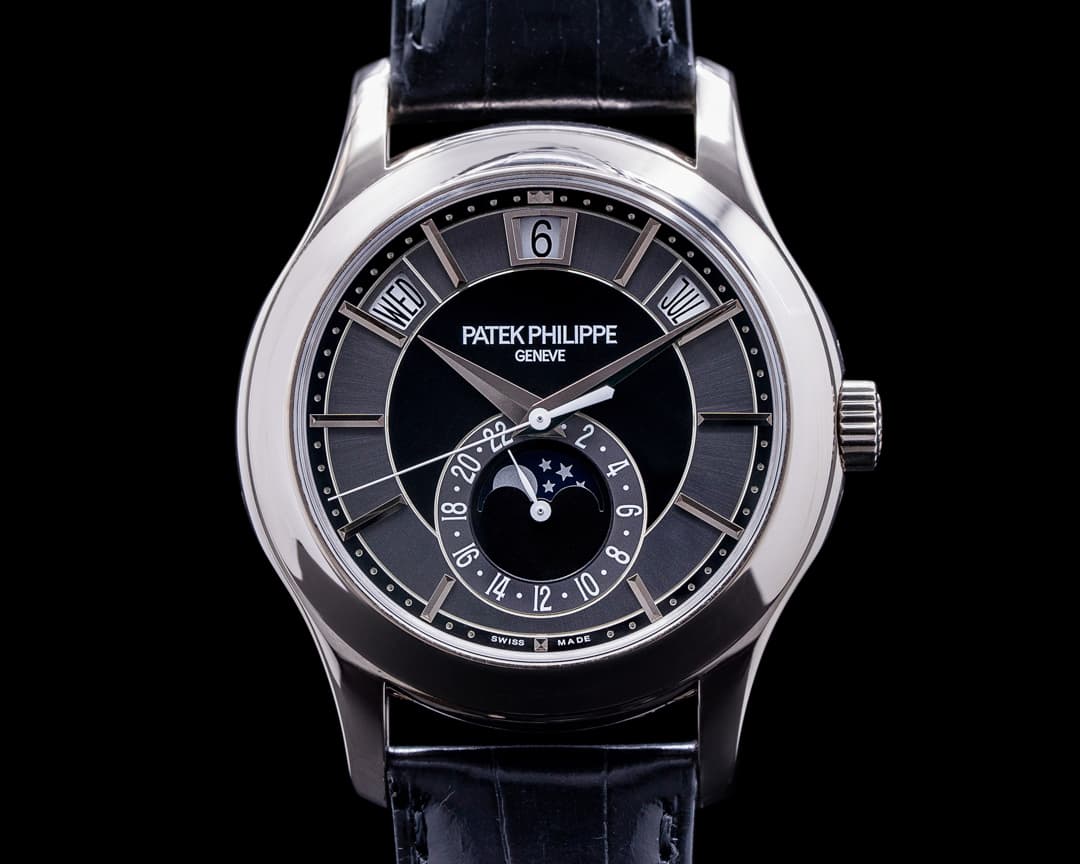 Patek Philippe Annual Calendar Grey Dial 5205G 18K White Gold