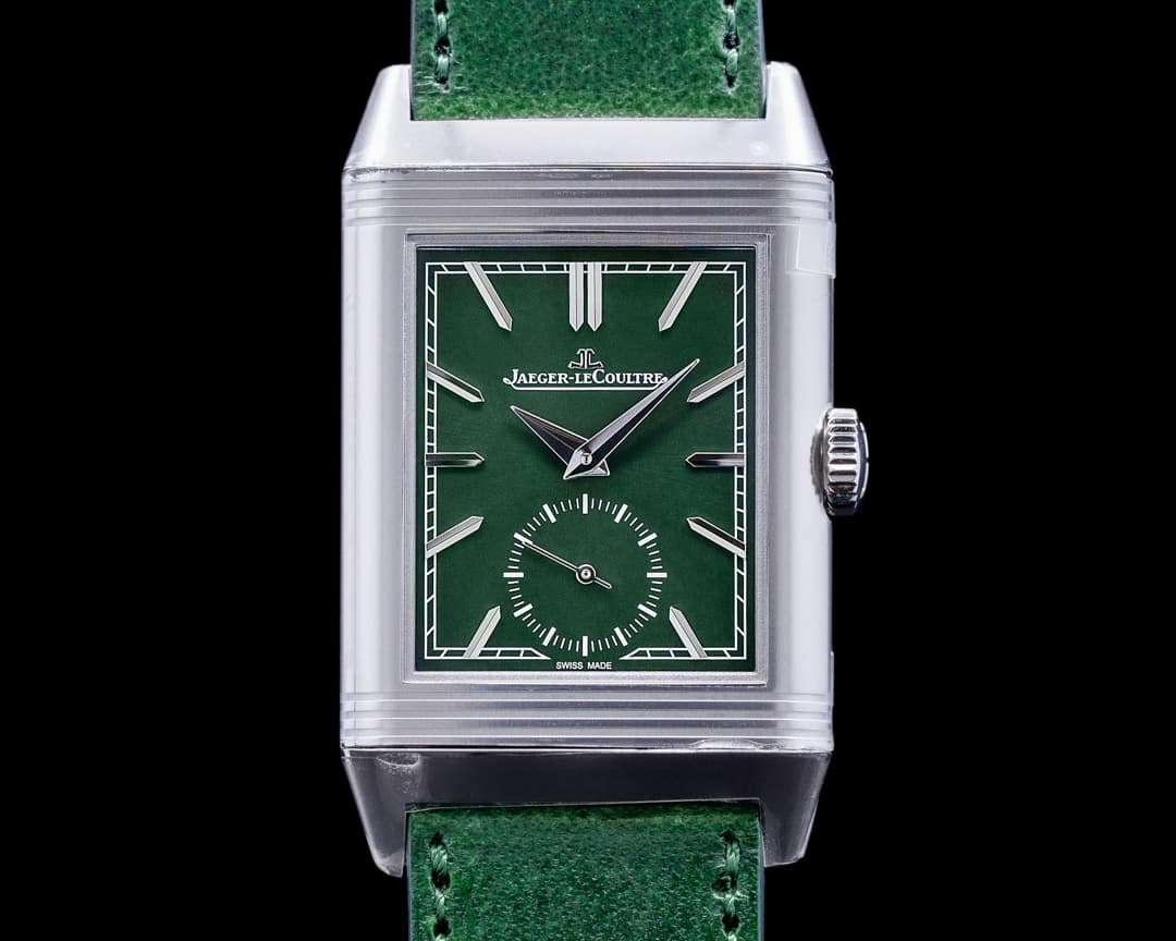 Jaeger LeCoultre Reverso Tribute Small Seconds Green UNWORN