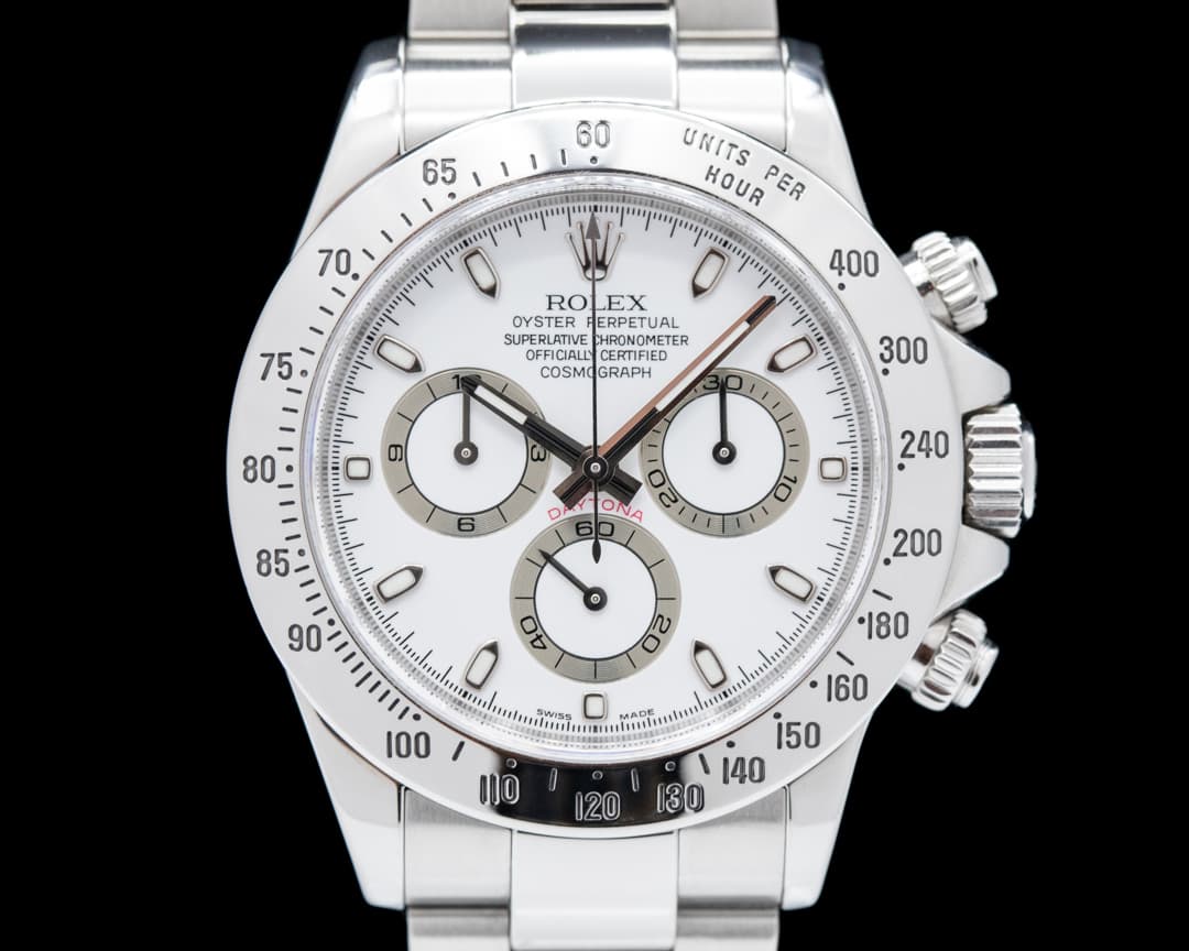 Rolex Daytona 116520 White Dial SS