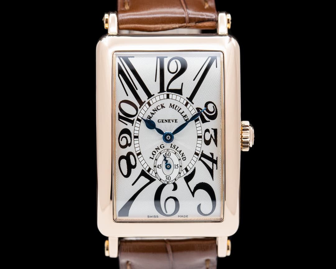 Franck Muller Long Island Rose Gold with Rose Gold Tang Buckle
