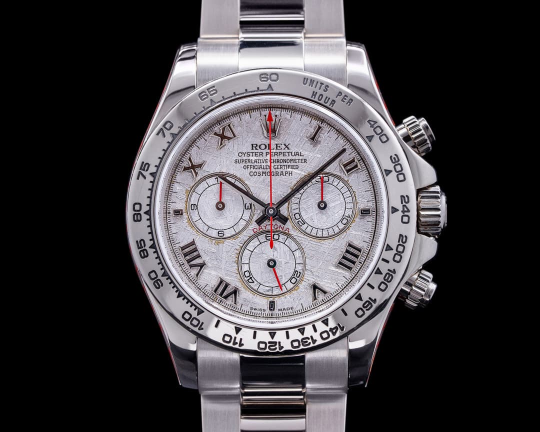 Rolex Daytona 116509 Meteorite Dial 18K White Gold 
