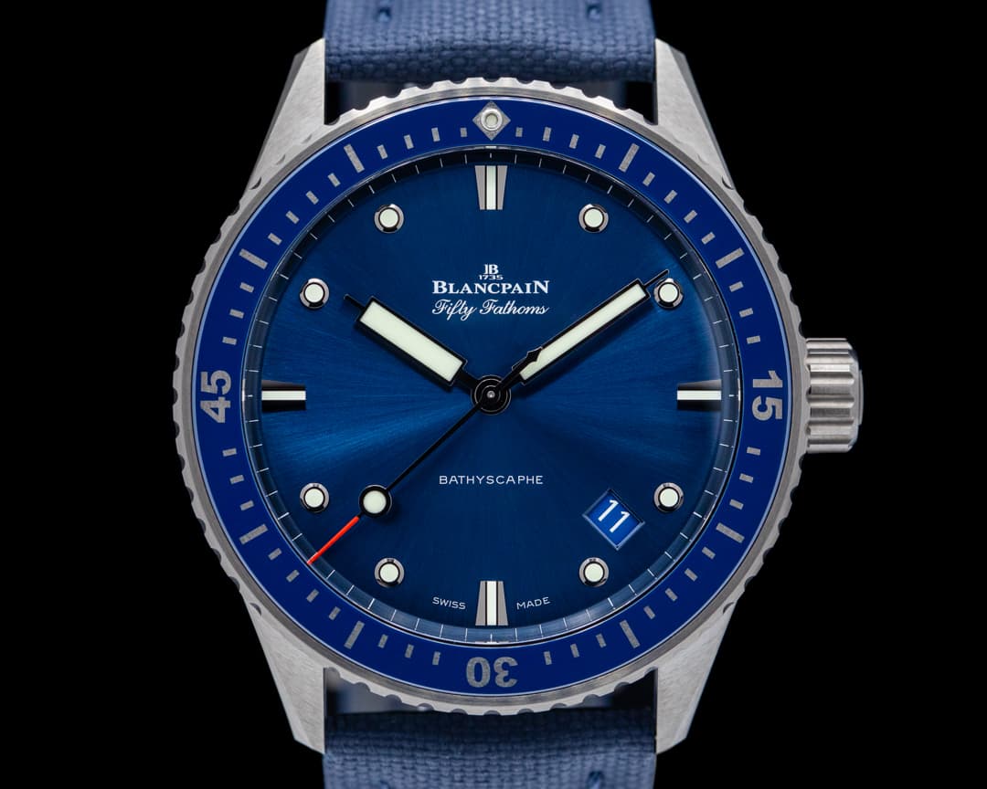 Blancpain Fifty Fathoms Bathyscaphe Ceramic Blue 2022 Unworn