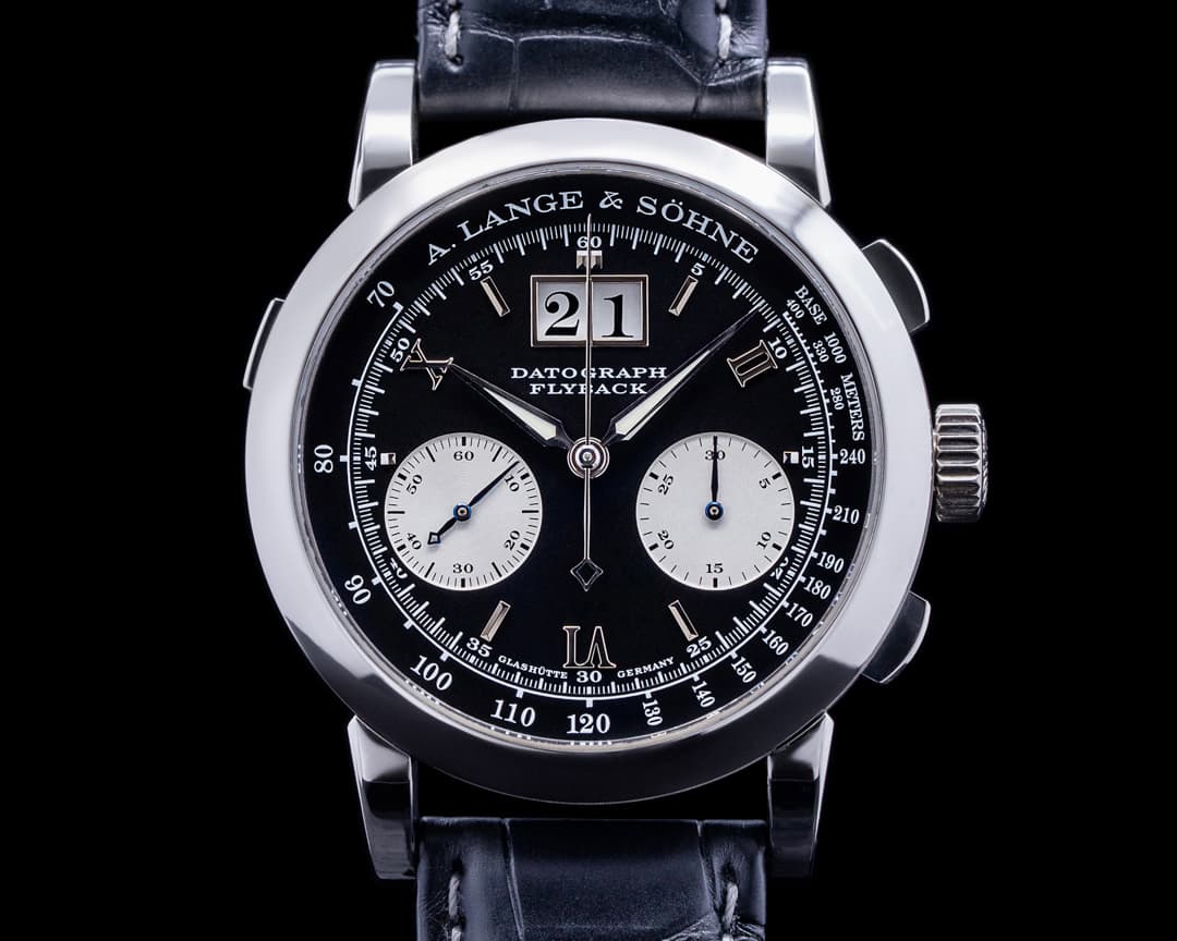 A. Lange and Sohne Datograph 403.035 Flyback Platinum 