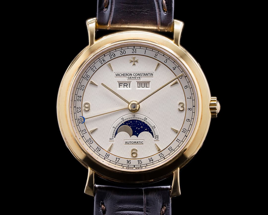 Vacheron Constantin Triple Calendar Moonphase 47050 18K Yellow Gold VC SERVICED