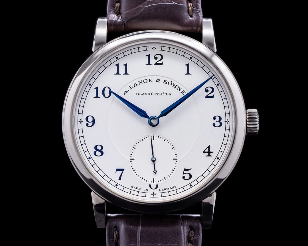 A. Lange and Sohne 1815 18K White Gold Silver Dial 235.026 38.5MM