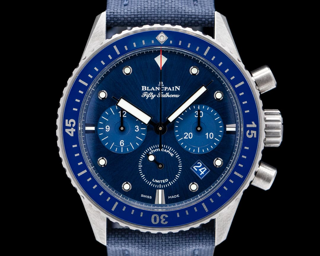 Blancpain Fifty Fathoms Bathyscaphe Chronograph Ocean Commitment I
