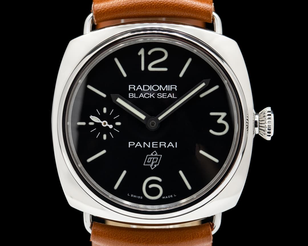 Panerai Radiomir Black Seal Logo SS