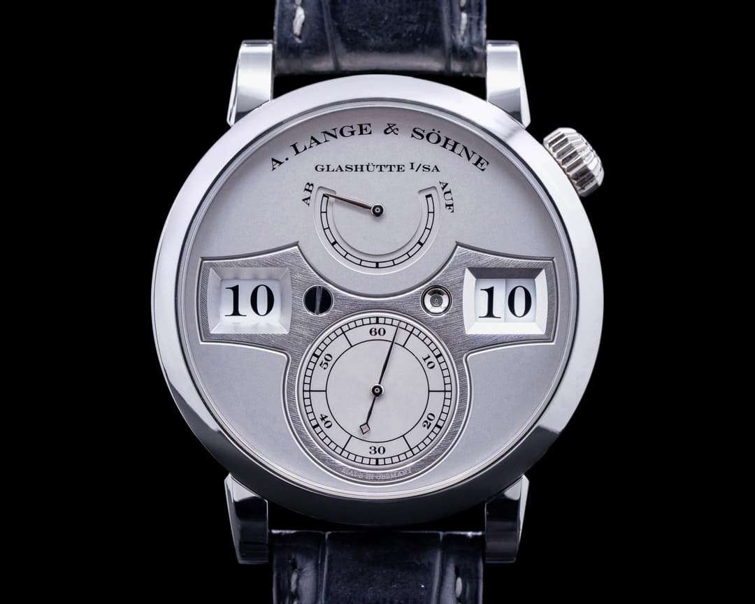 A. Lange and Sohne Zeitwerk 140.025 Platinum Limited SERVICED  