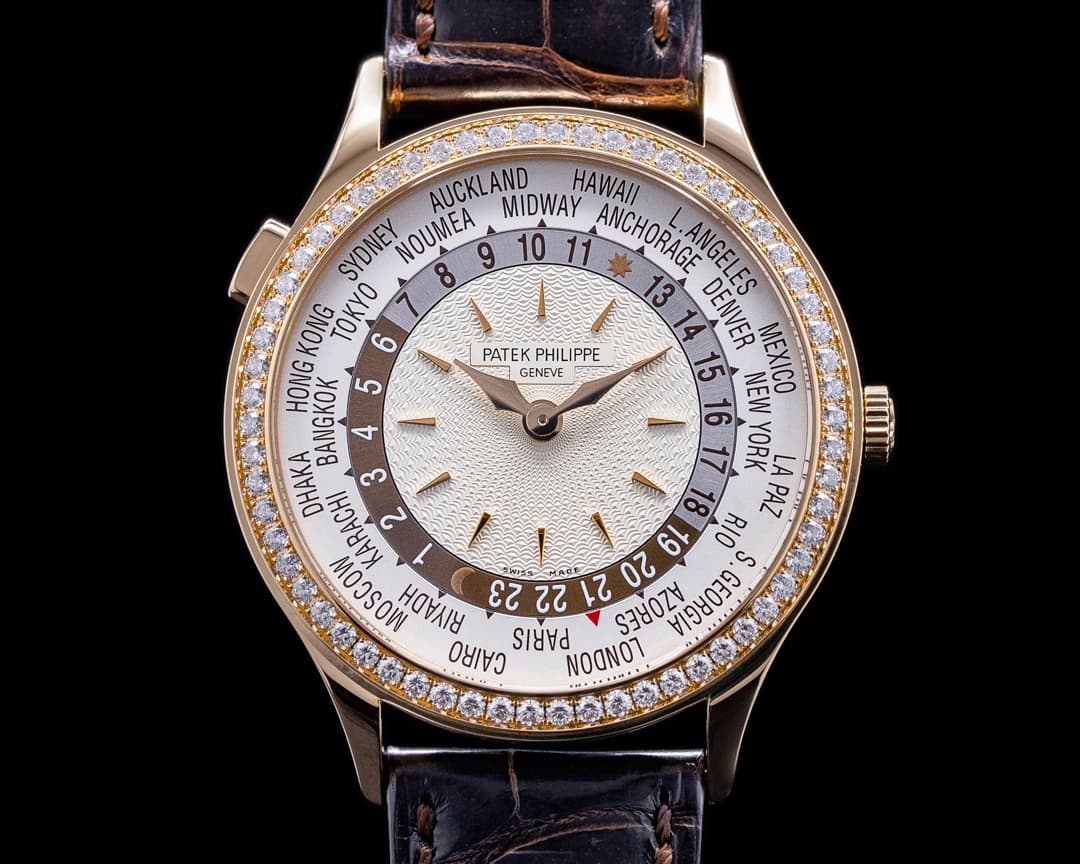 Patek Philippe Complications 7130R World Time 18k Rose Gold / Diamonds 2022