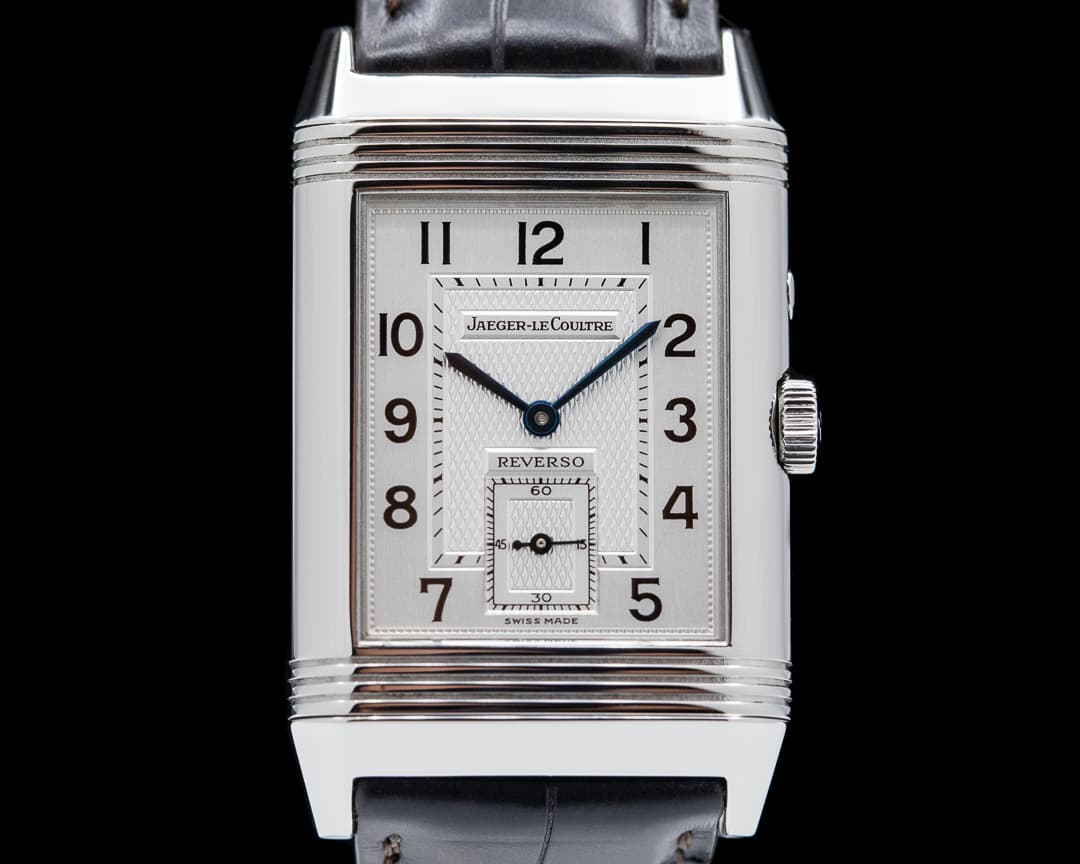 Jaeger LeCoultre Reverso Duo Night / Day Manual Wind SS BLUE DIAL
 