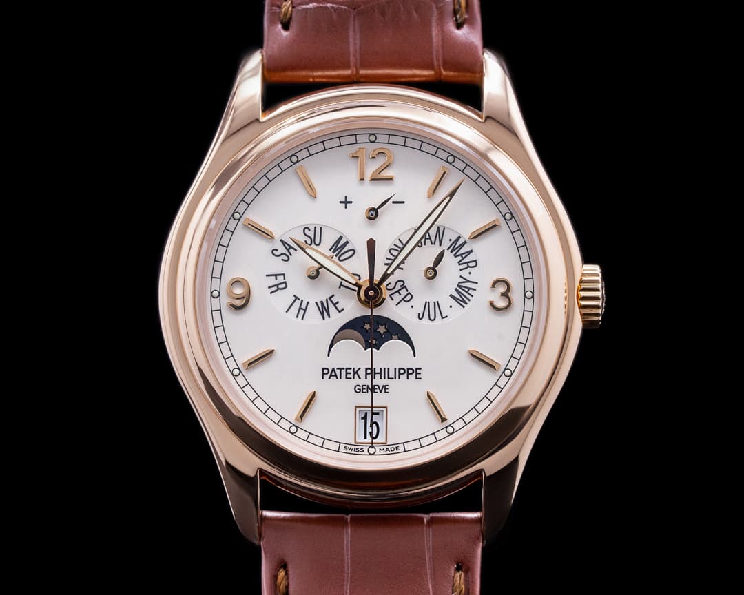 Patek Philippe Annual Calendar 5146R 18K Rose Gold Porcelain Dial 39MM