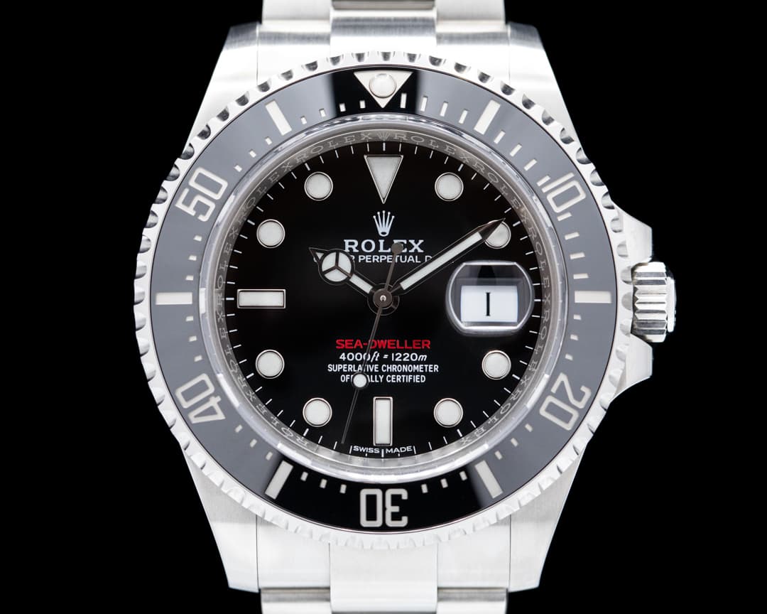 Rolex Sea Dweller 126600 RED 43MM SS