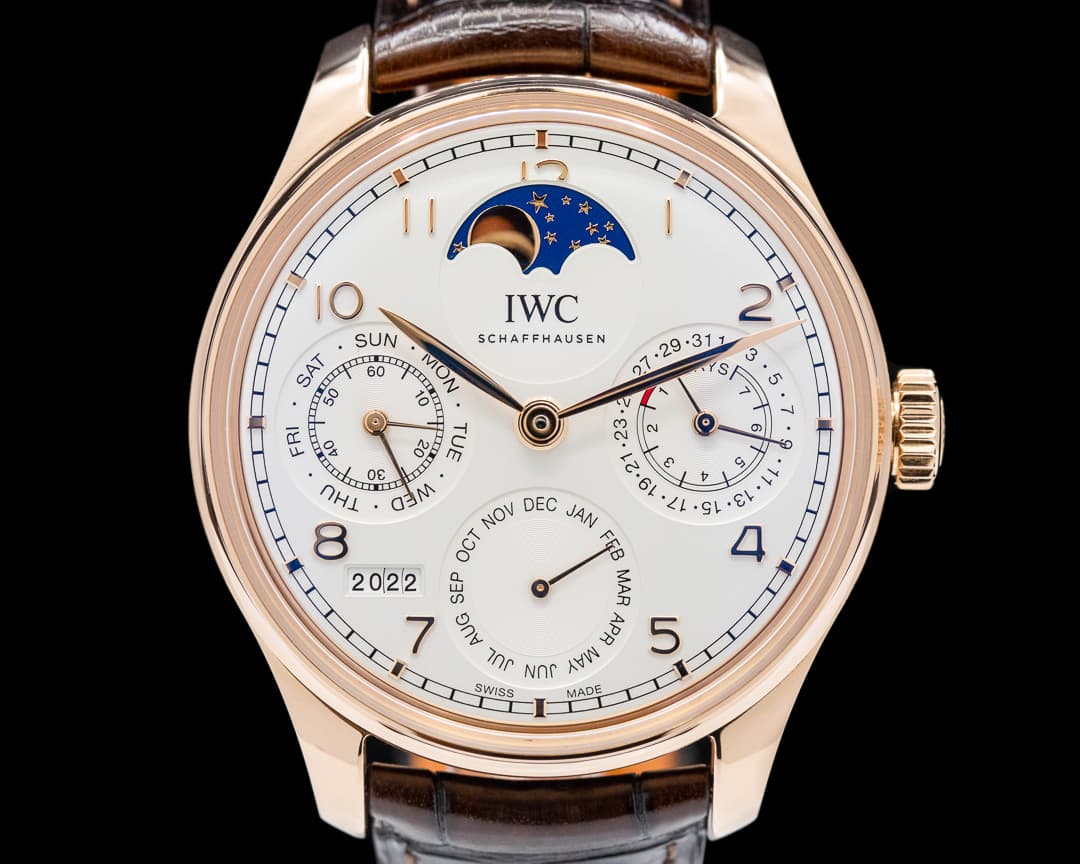 IWC Portuguese Perpetual Calendar 18K Rose Gold 