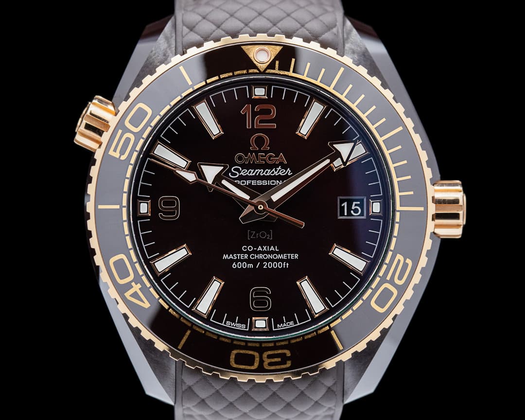 Omega Seamaster Planet Ocean Co-Axial Ceramic "Deep Brown"