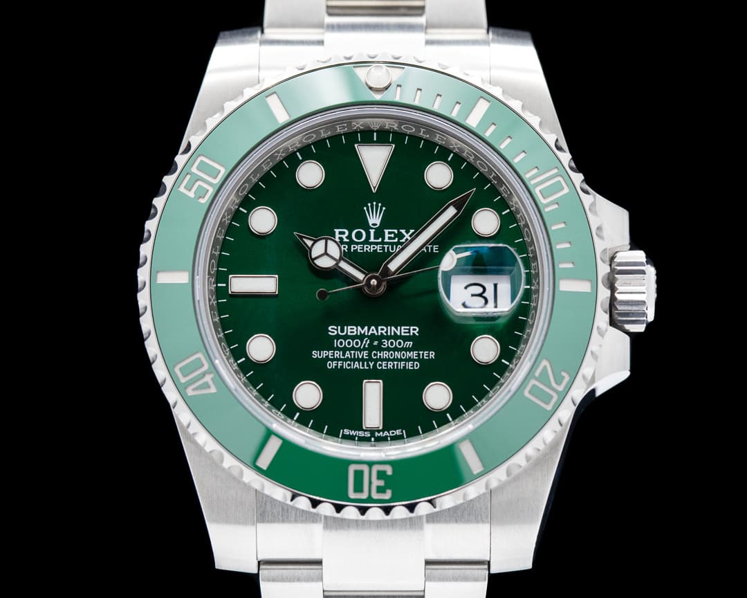 Rolex Submariner "Hulk" Green Ceramic Bezel Green Dial SS 2019