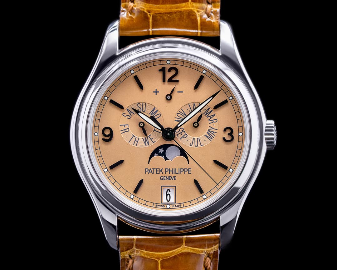 Patek Philippe Advanced Research 5450P Annual Calendar Platinum Salmon Dial Limited 
