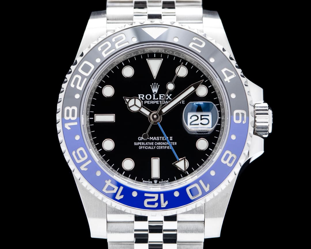 Rolex GMT Master II 126710 Ceramic "Batman" SS 
