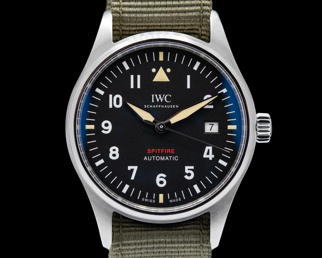 IWC Pilot's Watch Automatic Spitfire SS/Textile Strap
