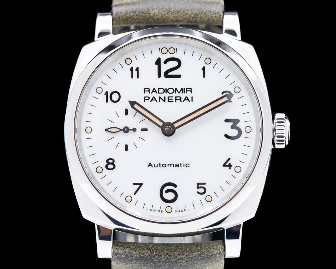 Panerai Radiomir 1940 3 Day Automatic SS / White Dial