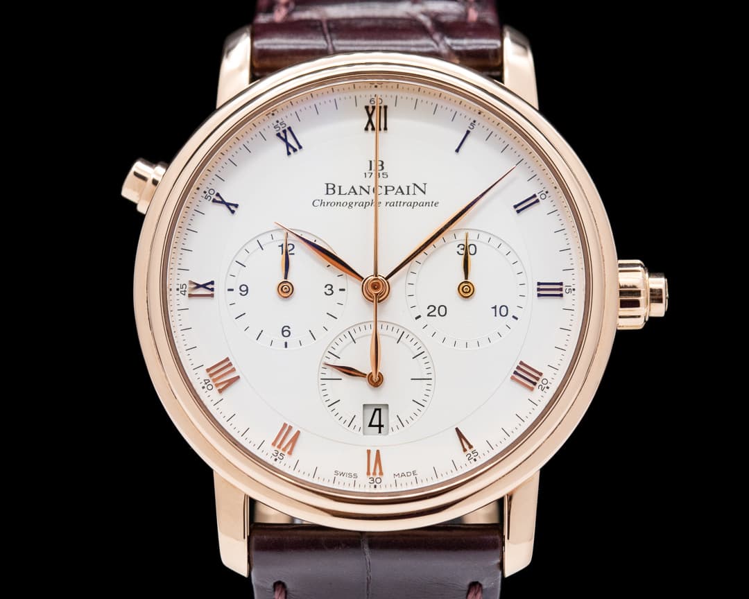 Blancpain Villeret Monopusher Rattrapante Chronograph