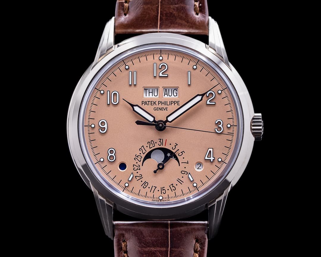 Patek Philippe Perpetual Calendar 5320G Grand Complication 18K WG Salmon Dial UNWORN