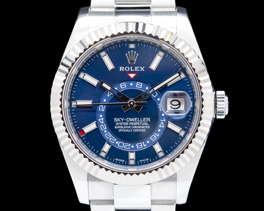 Rolex Sky Dweller 326934 Steel Blue SS / Oyster 2021