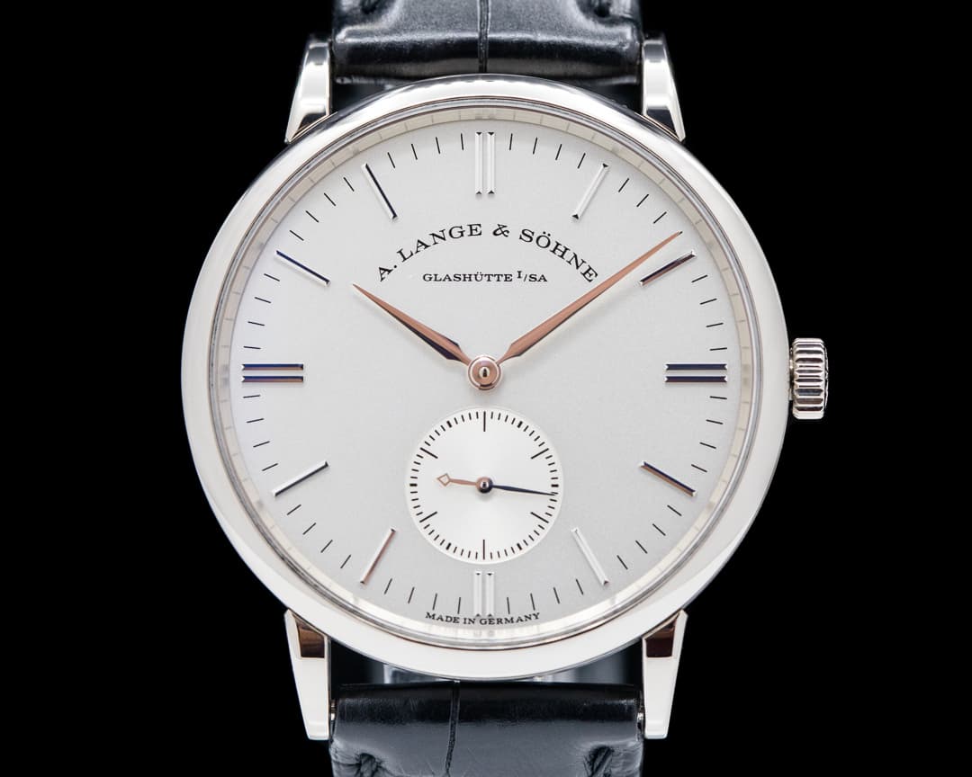 A. Lange and Sohne Saxonia 219.026 Manual Wind 18K White Gold 2020 