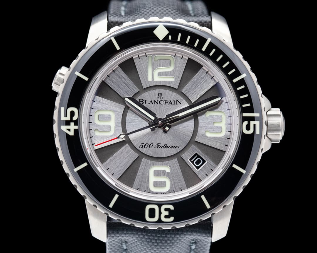 Blancpain 500 Fathoms Titanium Silver Dial "Cannes Edition" Limited to 50 Pieces