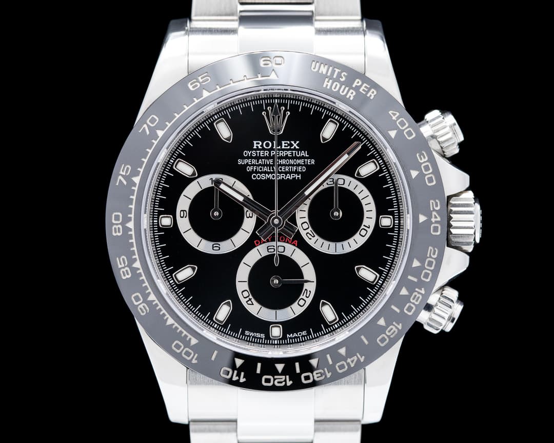 Rolex Daytona 116500 Ceramic Bezel SS / Black Dial