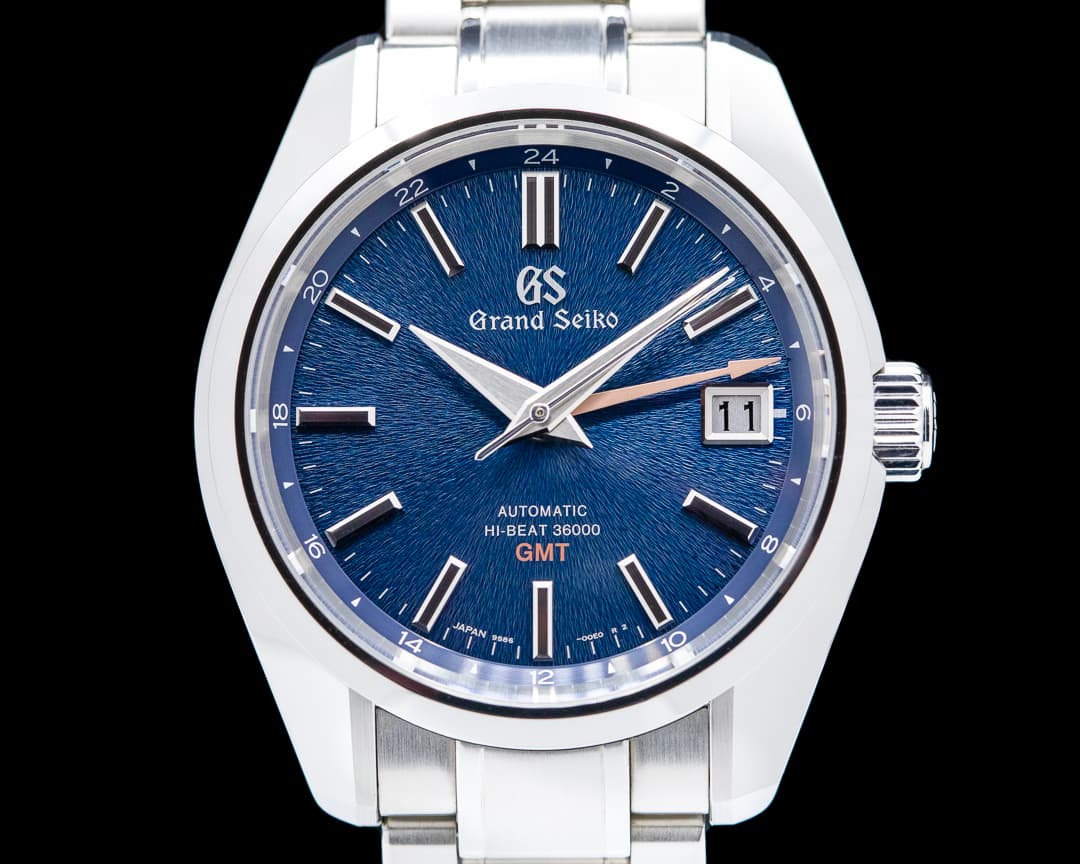 Grand Seiko Heritage Hi-Beat 36000 GMT Blue Dial SS LIMITED EDITION