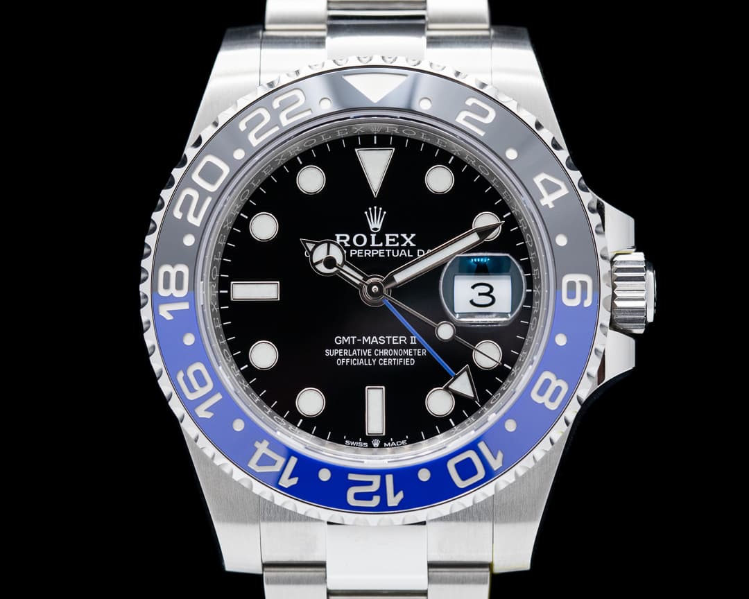Rolex GMT Master II 126710 Ceramic "Batman" SS / UNWORN