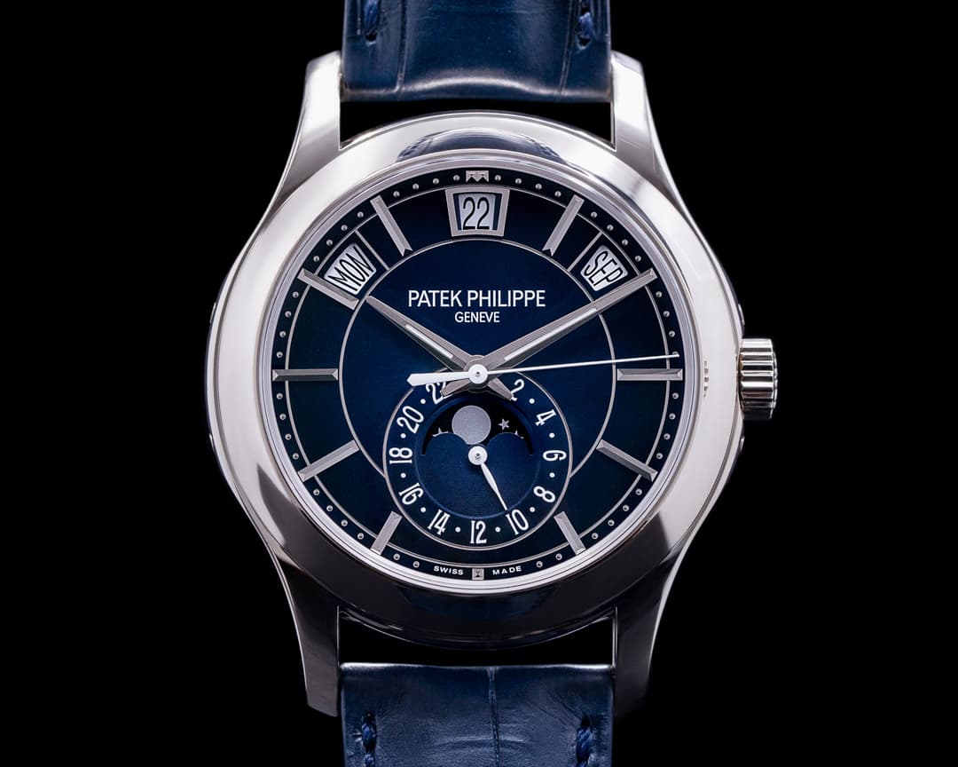 Patek Philippe Annual Calendar 5205G Blue Dial 18K White Gold 2022