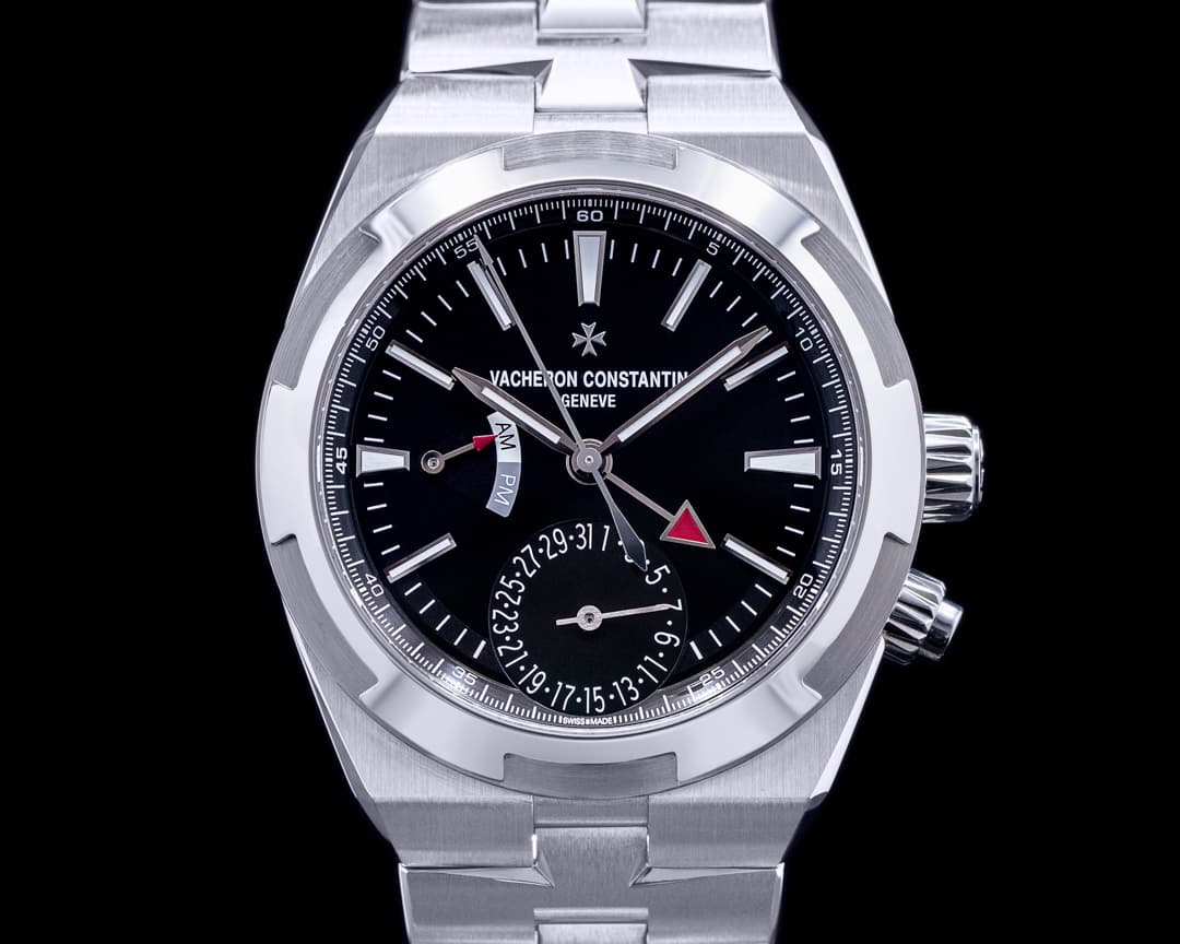 Vacheron Constantin Overseas Dual Time 7900V SS Black Dial 