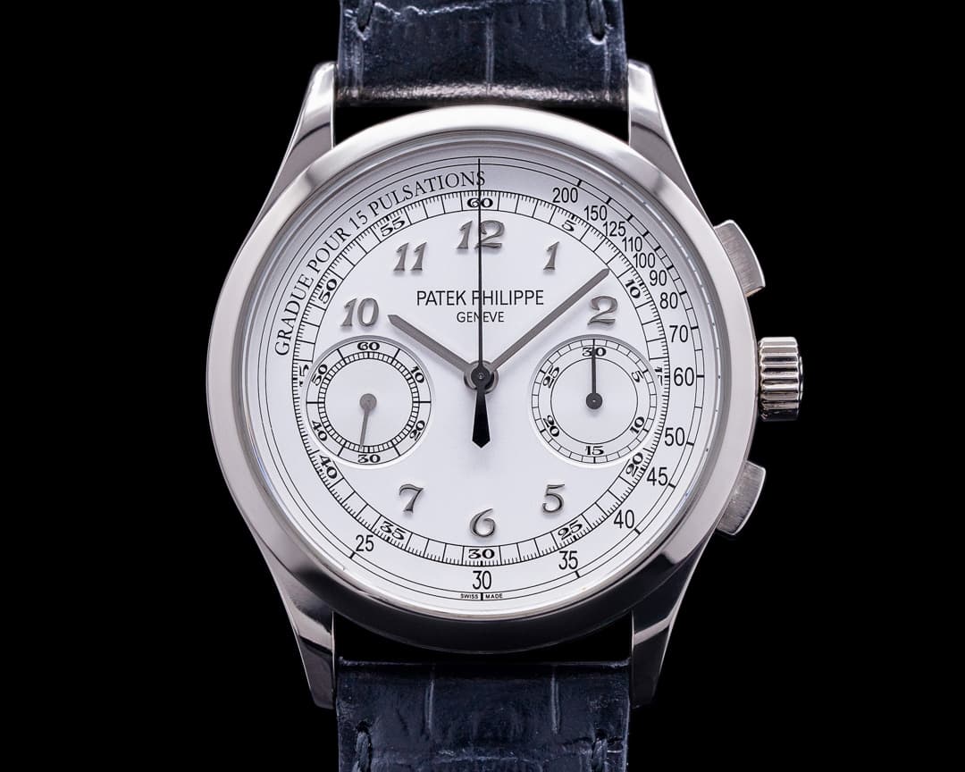 Patek Philippe Chronograph 5170G 18K White Gold / Silver Pulsation 
