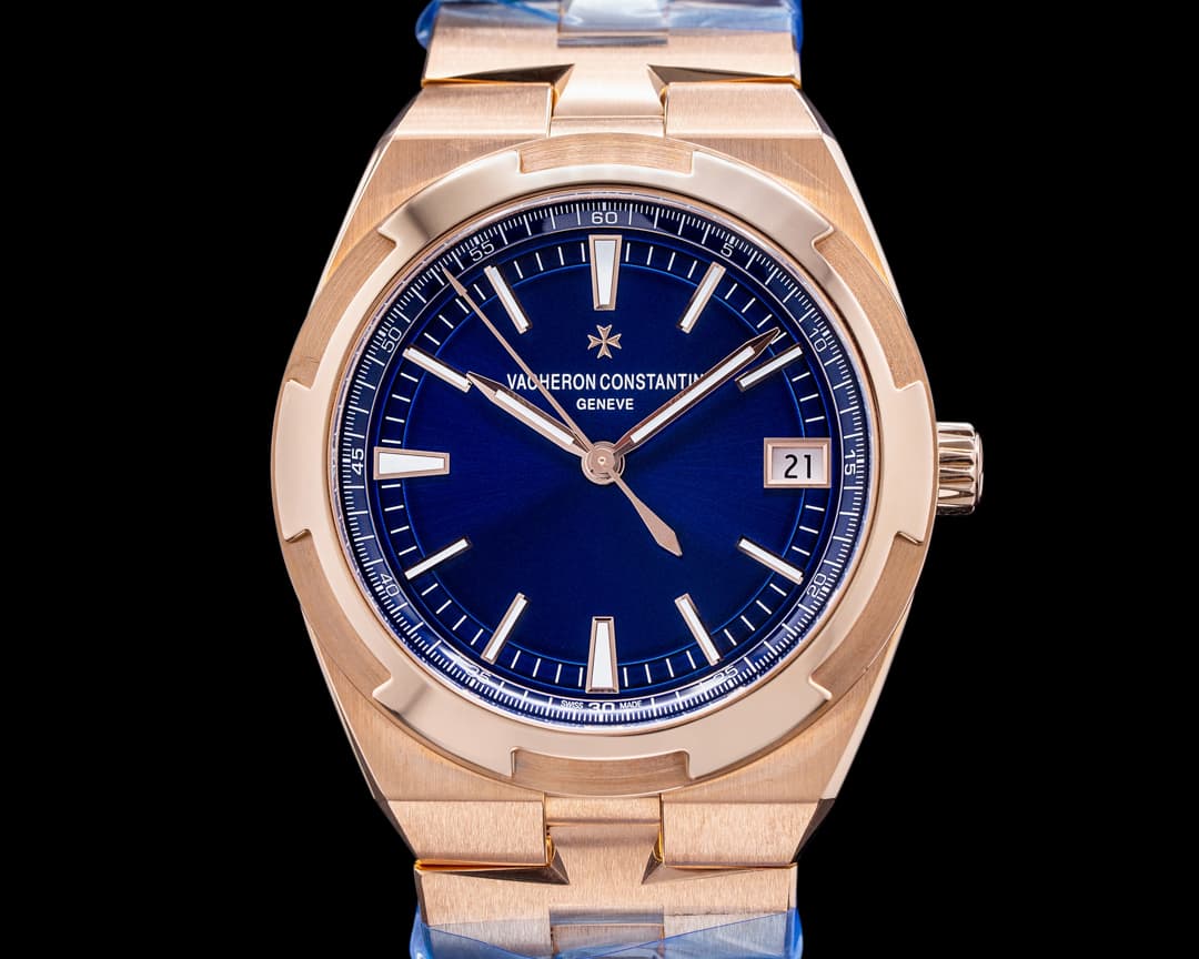 Vacheron Constantin Overseas 4500V/110R Automatic 41mm Blue Dial Rose Gold UNWORN