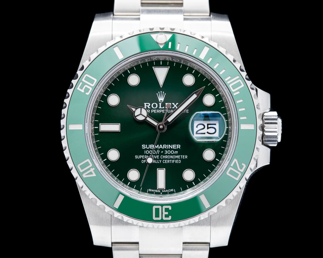 Rolex Submariner "Hulk" Green Ceramic Bezel Green Dial SS UNWORN