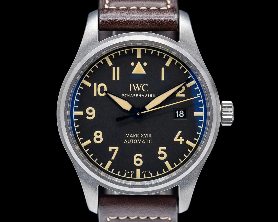 IWC Pilots Watch Heritage Mark XVIII Heritage Titanium